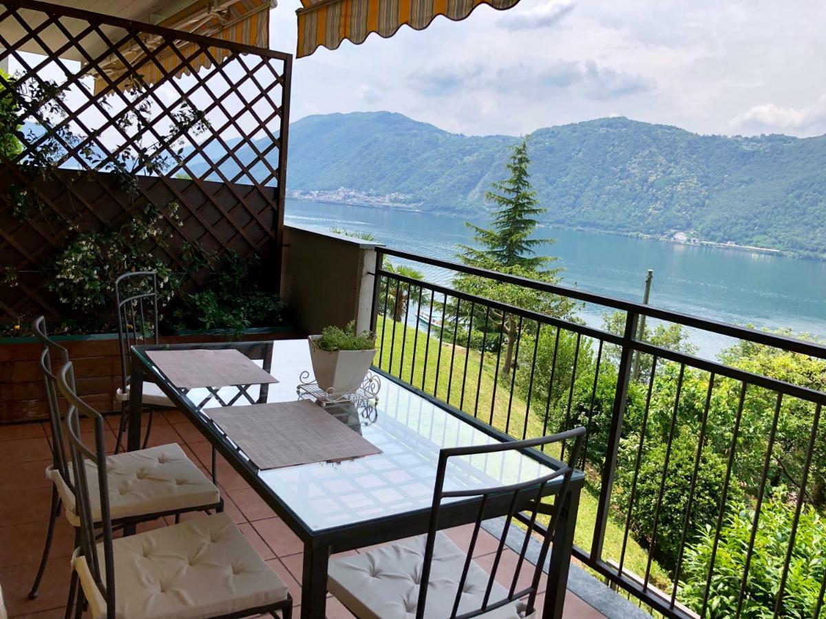 Appartamento Con Bellissima Vista Campione dʼItalia المظهر الخارجي الصورة